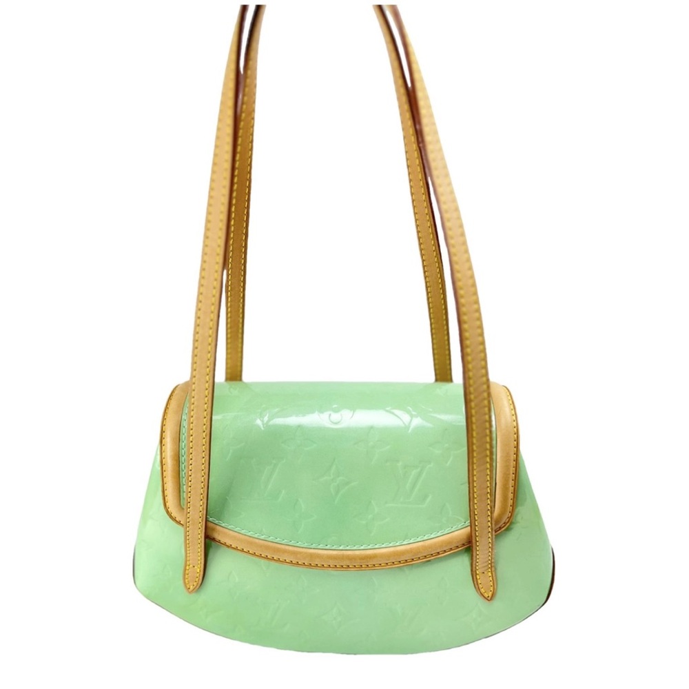 Louis Vuitton Vernis Biscayne Bay GM in Peppermint